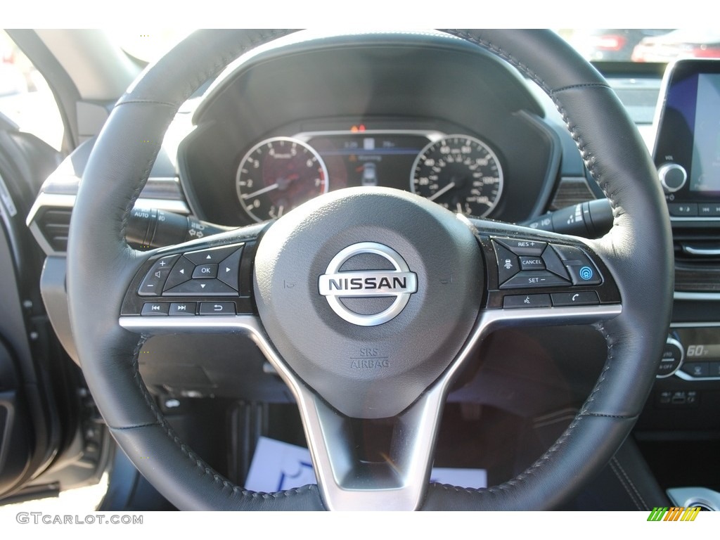 2020 Nissan Altima SL AWD Charcoal Steering Wheel Photo #146654165