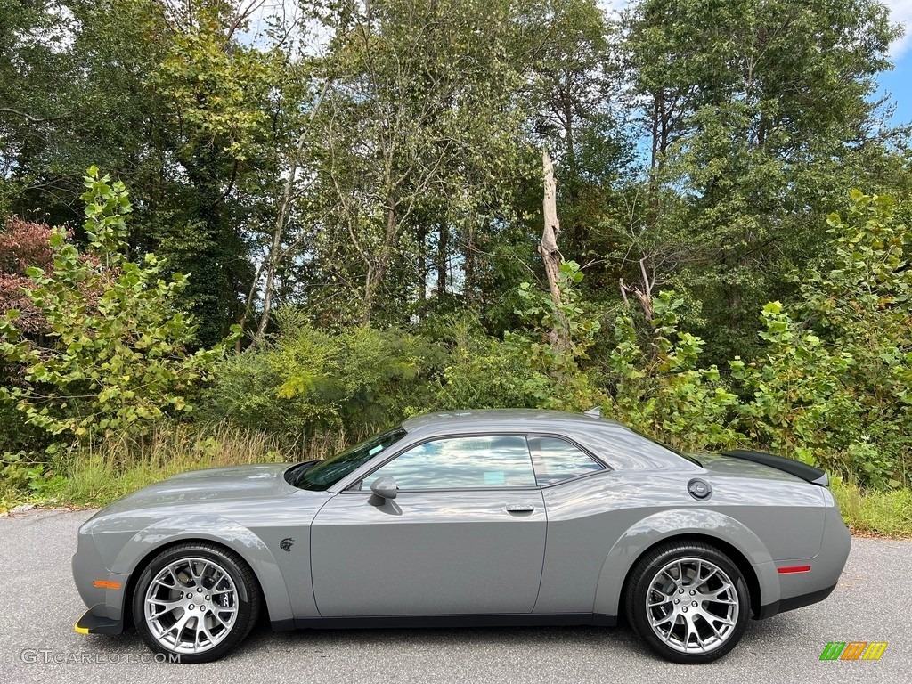 Destroyer Grey 2023 Dodge Challenger SRT Hellcat JailBreak Widebody Exterior Photo #146654362