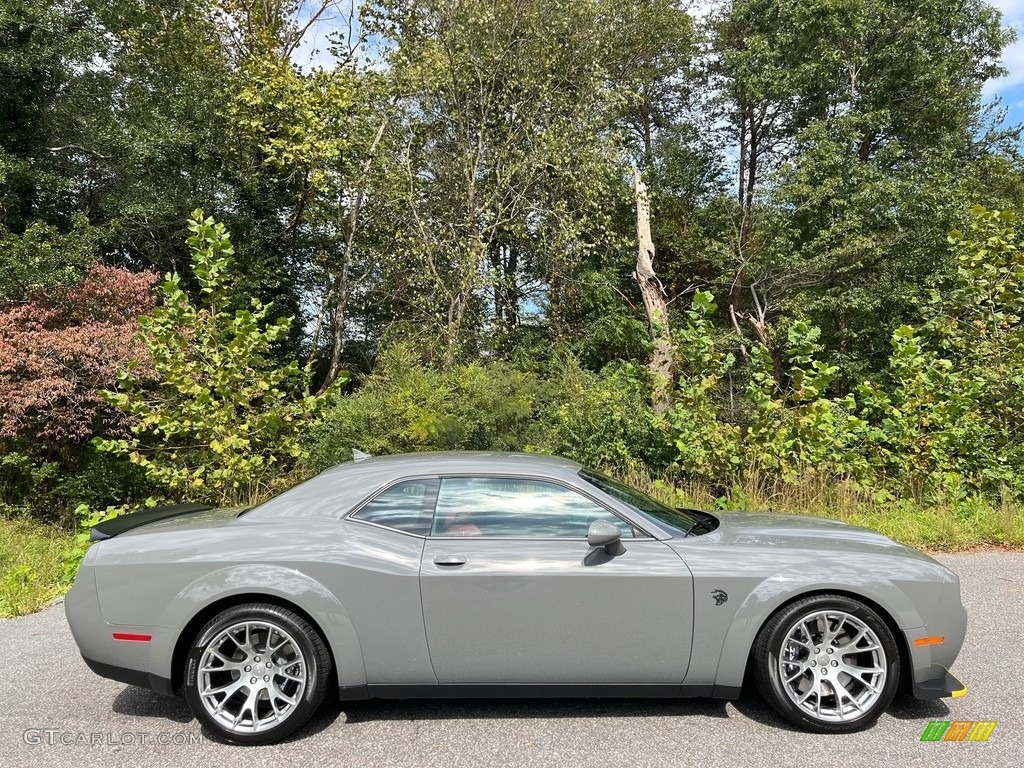 Destroyer Grey 2023 Dodge Challenger SRT Hellcat JailBreak Widebody Exterior Photo #146654462