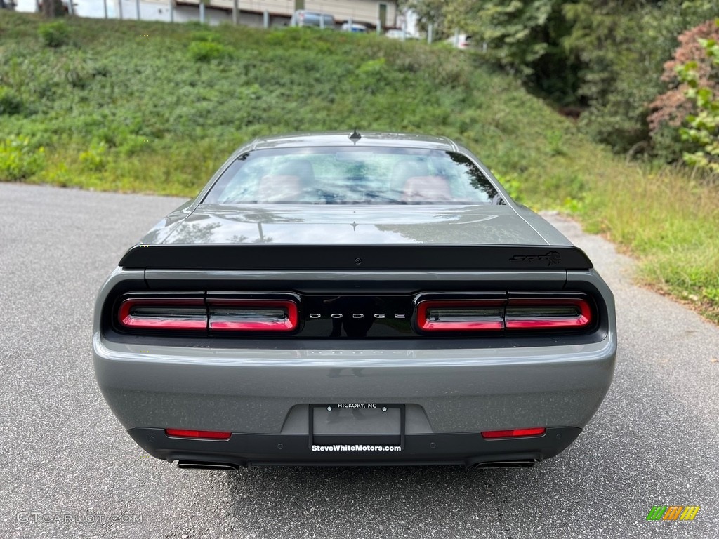 2023 Challenger SRT Hellcat JailBreak Widebody - Destroyer Grey / Demonic Red/Black photo #7