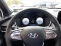 Black 2023 Hyundai Santa Fe Calligraphy AWD Steering Wheel