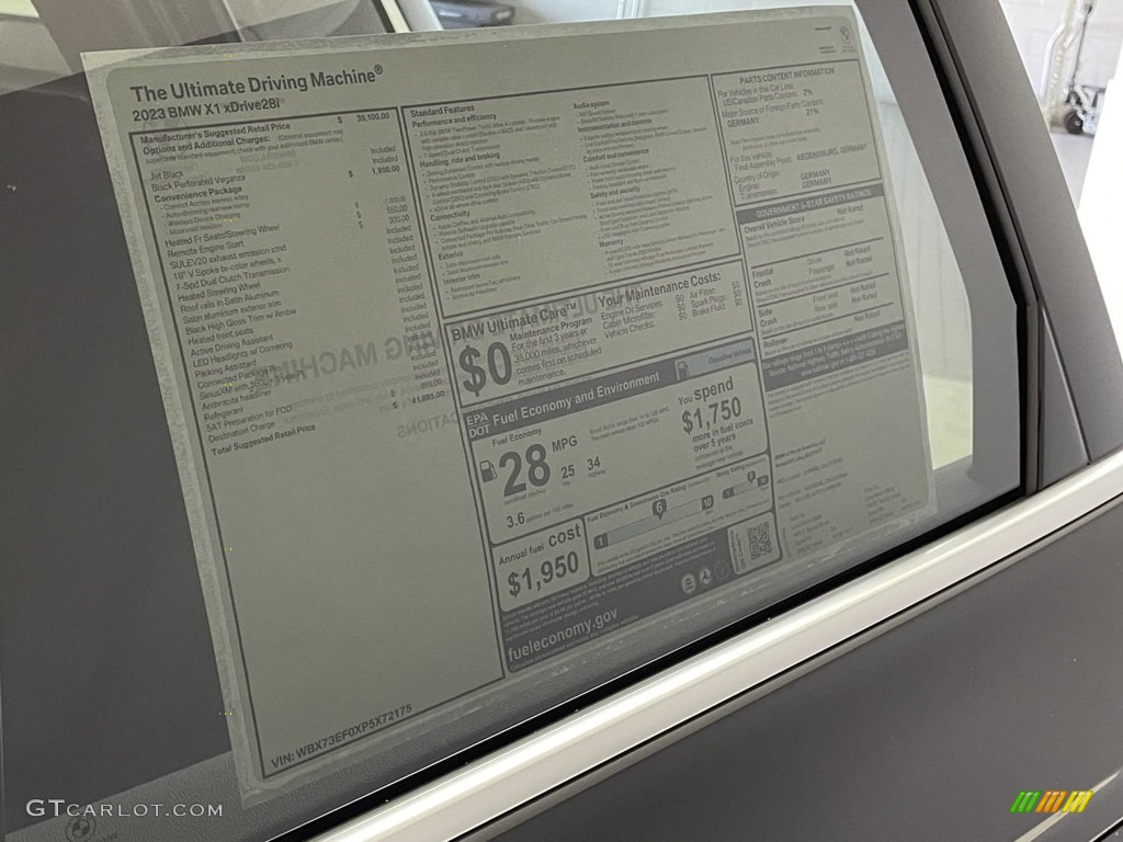 2023 X1 xDrive28i - Jet Black / Black photo #25