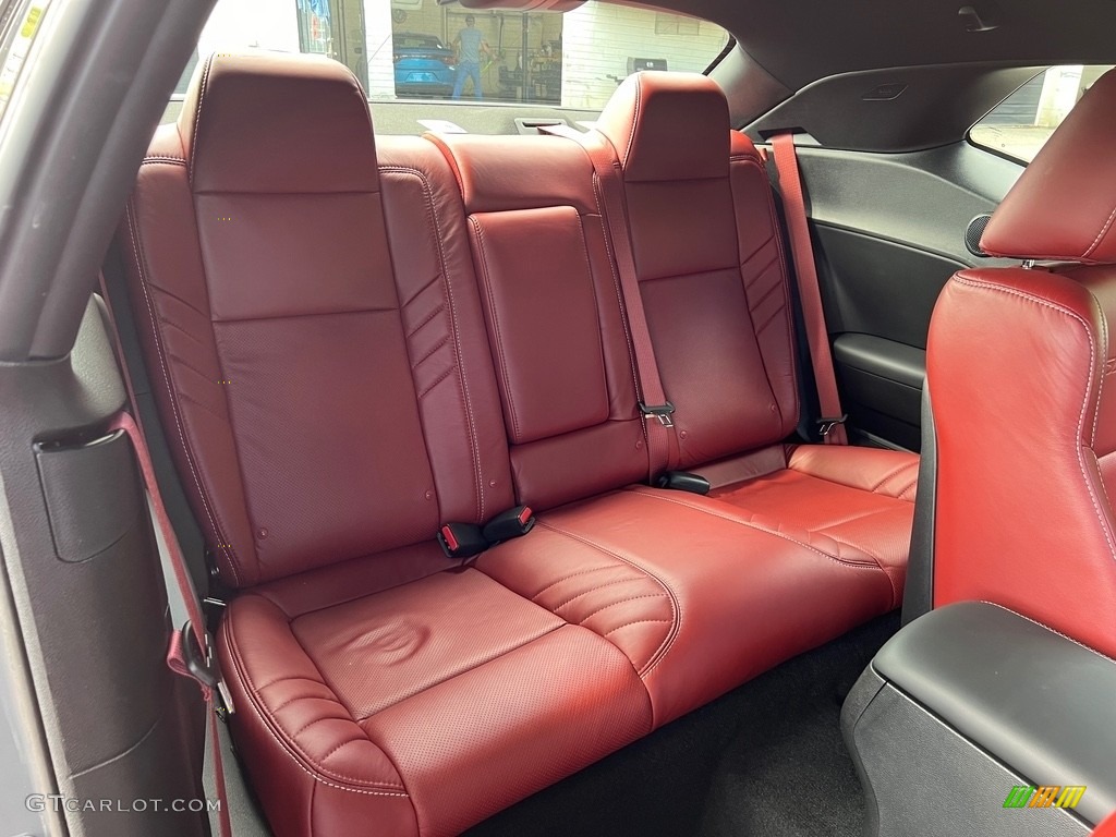 Demonic Red/Black Interior 2023 Dodge Challenger SRT Hellcat JailBreak Widebody Photo #146654834