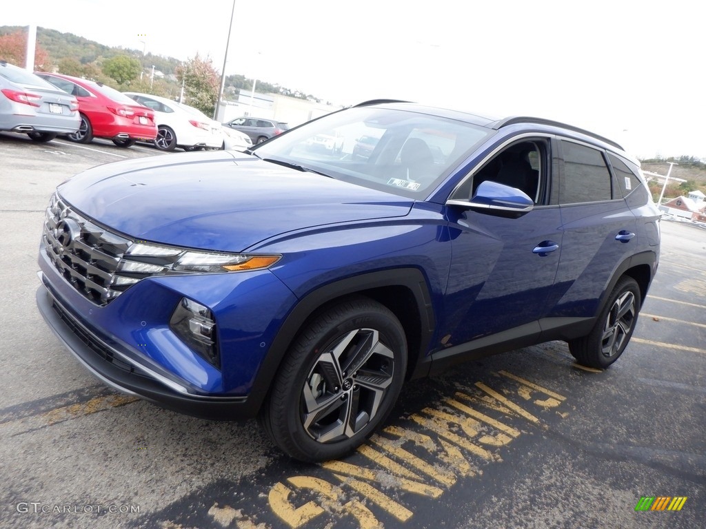 2024 Tucson Limited AWD - Intense Blue / Black photo #6