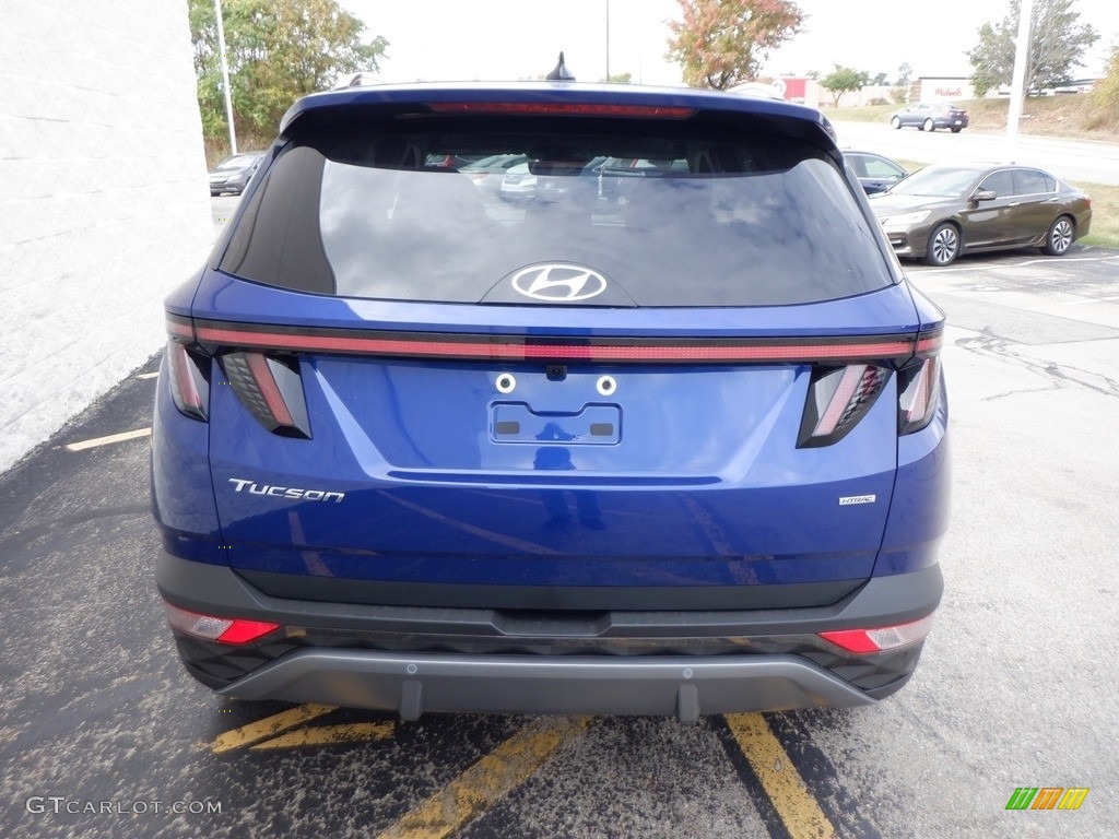 2024 Tucson Limited AWD - Intense Blue / Black photo #7