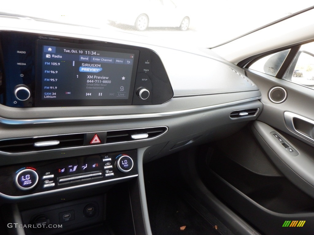 2020 Sonata SEL - Quartz White / Dark Gray photo #16
