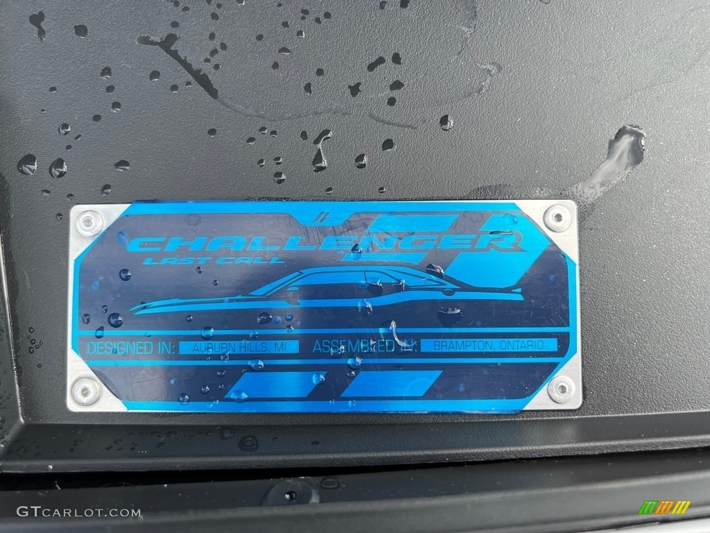2023 Dodge Challenger SRT Hellcat JailBreak Marks and Logos Photo #146655392
