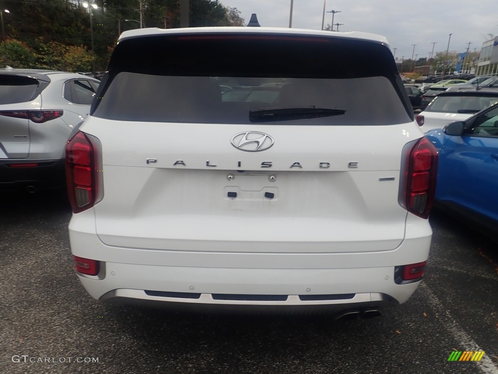 2022 Palisade Calligraphy AWD - Hyper White / Black photo #3