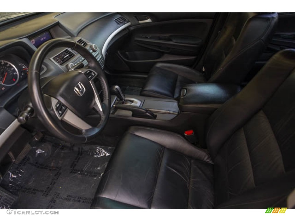 2012 Accord SE Sedan - Crystal Black Pearl / Black photo #3