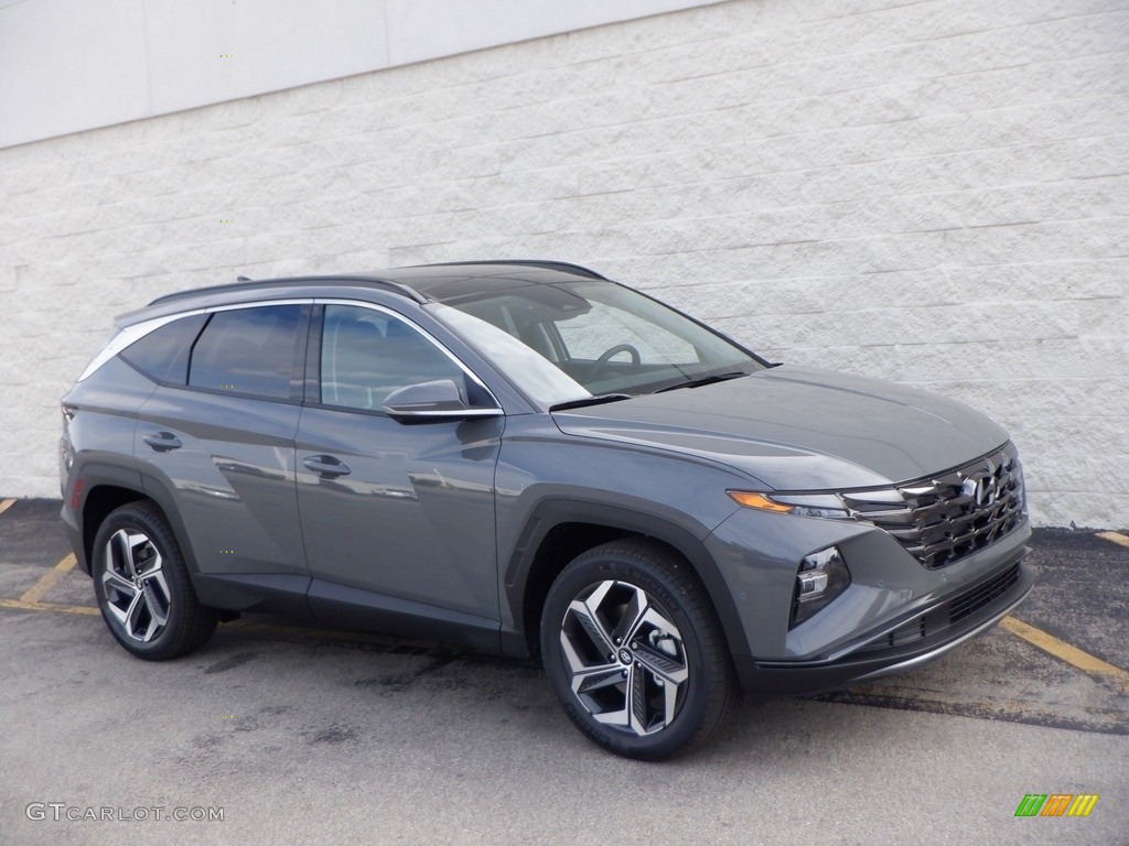 Hampton Gray 2024 Hyundai Tucson Limited AWD Exterior Photo #146655704