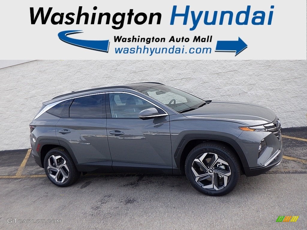 2024 Tucson Limited AWD - Hampton Gray / Black photo #2