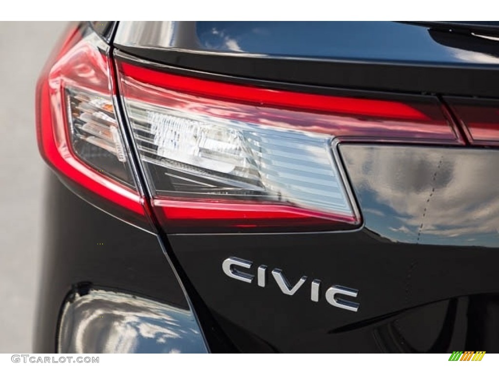 2024 Civic Sport Hatchback - Crystal Black Pearl / Black photo #6