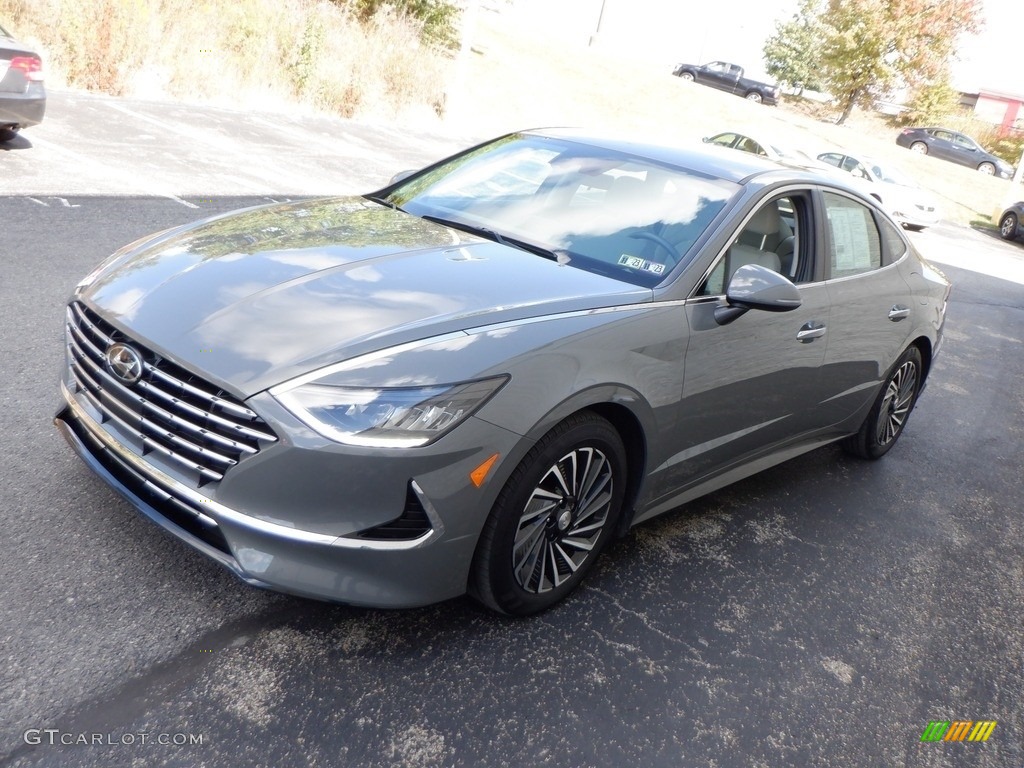 2020 Sonata SEL Hybrid - Hampton Gray / Dark Gray photo #4