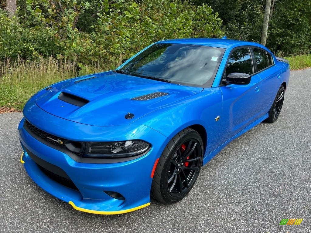 B5 Blue Pearl 2023 Dodge Charger Scat Pack Plus Super Bee Special Edition Exterior Photo #146655912