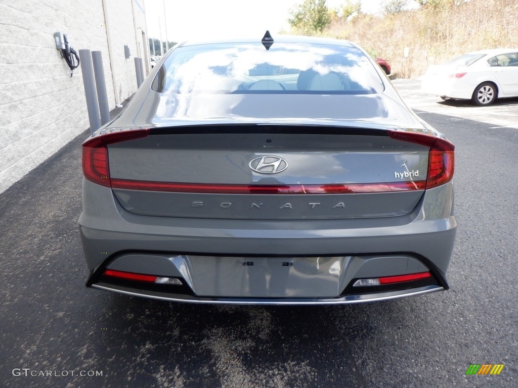 2020 Sonata SEL Hybrid - Hampton Gray / Dark Gray photo #6