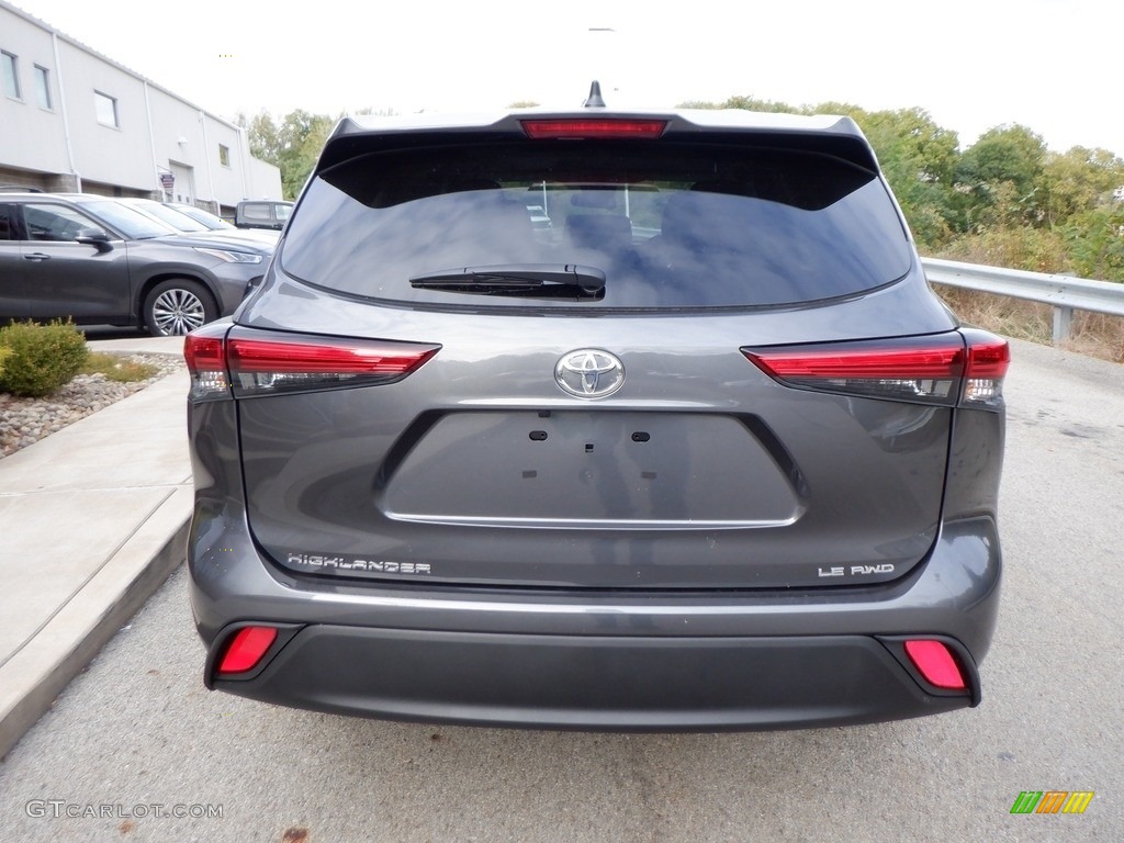 2023 Highlander LE AWD - Magnetic Gray Metallic / Black photo #6