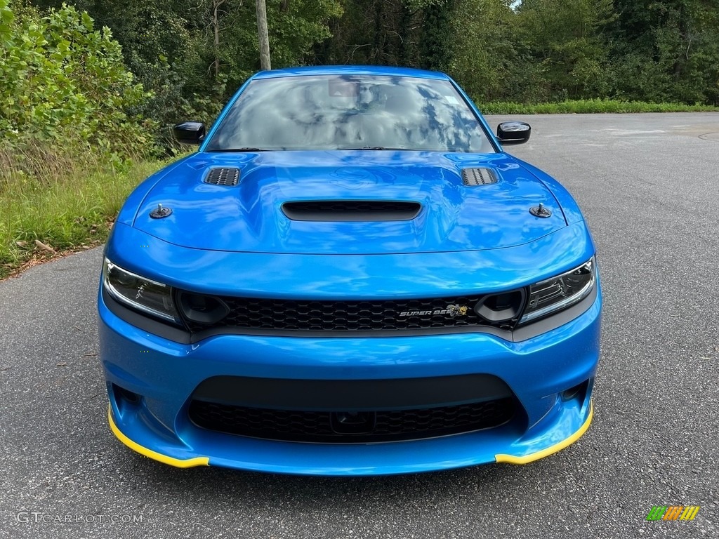 B5 Blue Pearl 2023 Dodge Charger Scat Pack Plus Super Bee Special Edition Exterior Photo #146655936