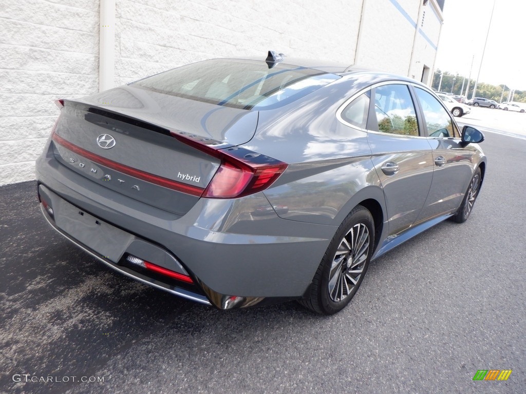 2020 Sonata SEL Hybrid - Hampton Gray / Dark Gray photo #8