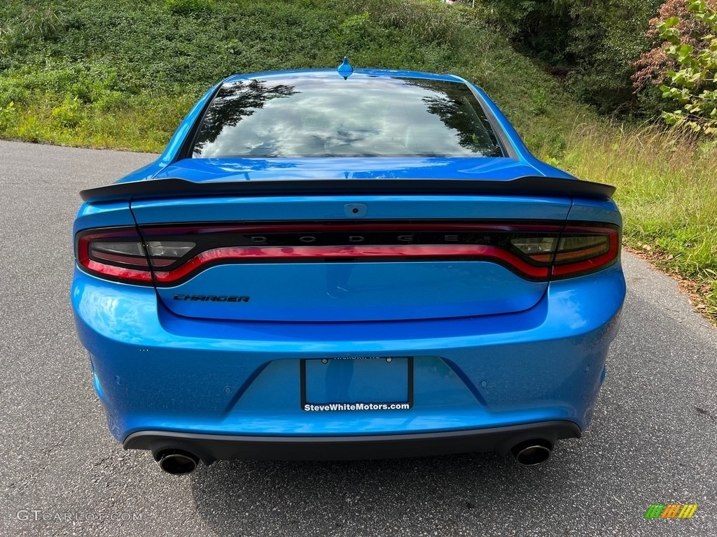 B5 Blue Pearl 2023 Dodge Charger Scat Pack Plus Super Bee Special Edition Exterior Photo #146656085