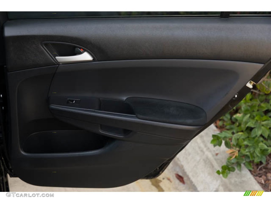 2012 Accord SE Sedan - Crystal Black Pearl / Black photo #29