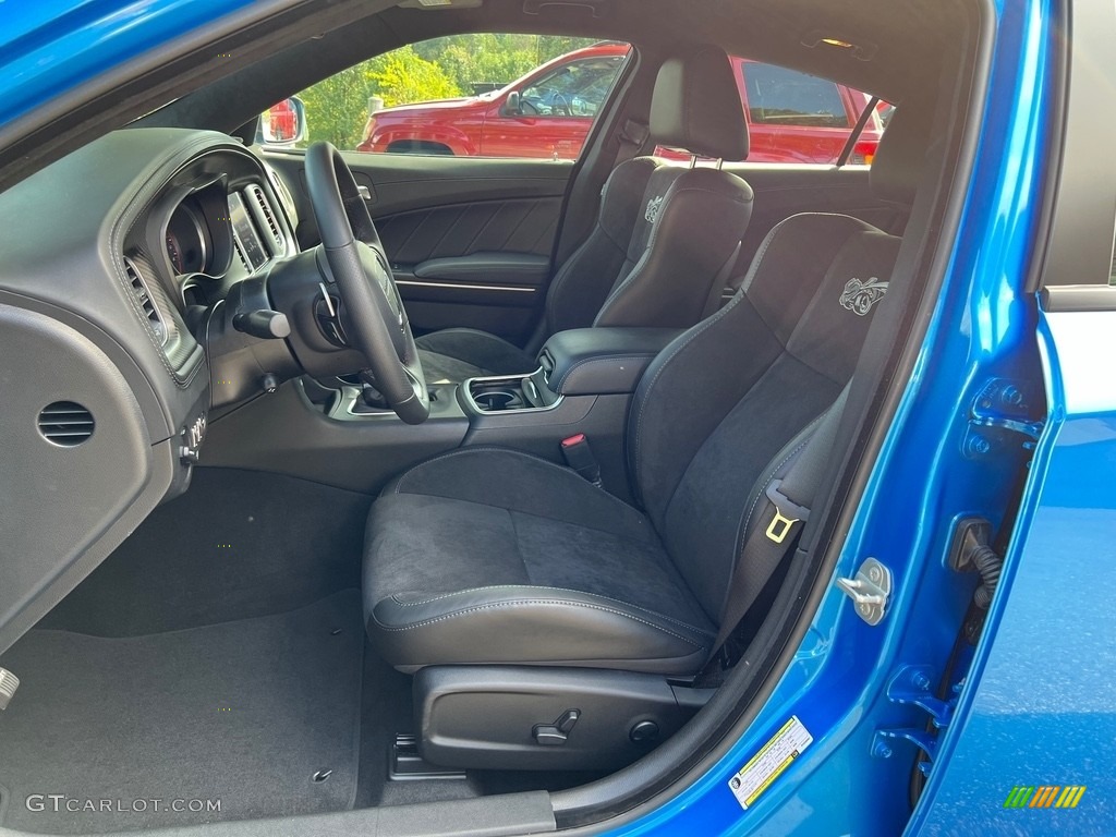 Black Interior 2023 Dodge Charger Scat Pack Plus Super Bee Special Edition Photo #146656259