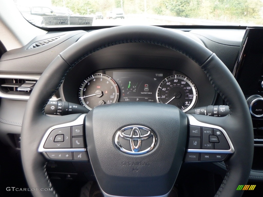 2023 Highlander LE AWD - Magnetic Gray Metallic / Black photo #21