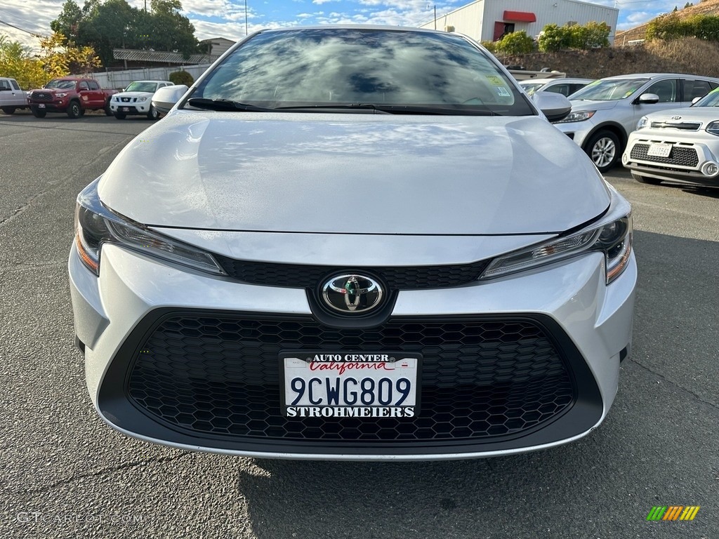 2021 Corolla LE - Classic Silver Metallic / Black photo #2