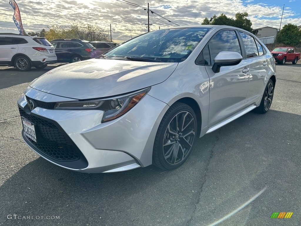 2021 Corolla LE - Classic Silver Metallic / Black photo #3