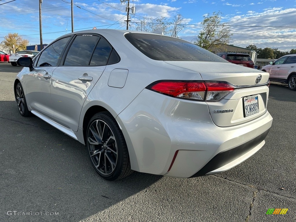 2021 Corolla LE - Classic Silver Metallic / Black photo #4