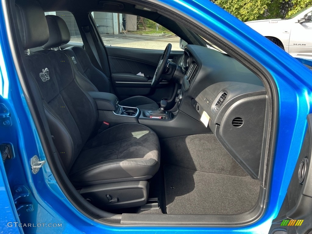 Black Interior 2023 Dodge Charger Scat Pack Plus Super Bee Special Edition Photo #146656427