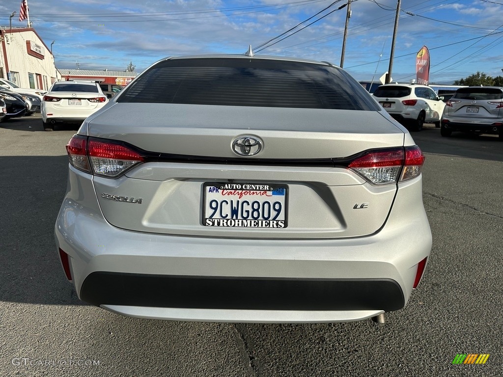 2021 Corolla LE - Classic Silver Metallic / Black photo #5
