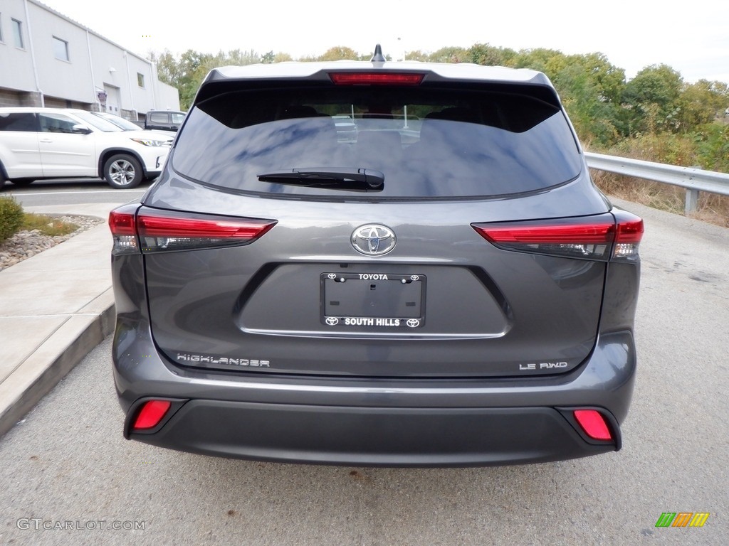 2023 Highlander LE AWD - Magnetic Gray Metallic / Black photo #6