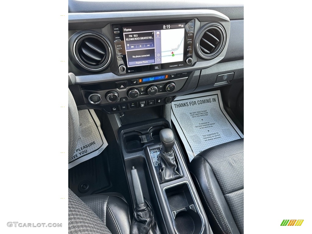 2020 Tacoma TRD Off Road Double Cab 4x4 - Super White / Black photo #9