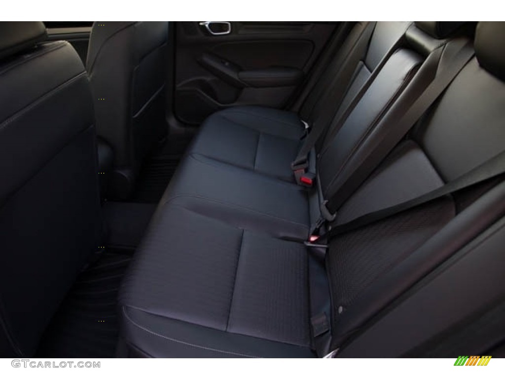 2024 Civic EX-L Hatchback - Crystal Black Pearl / Black photo #16