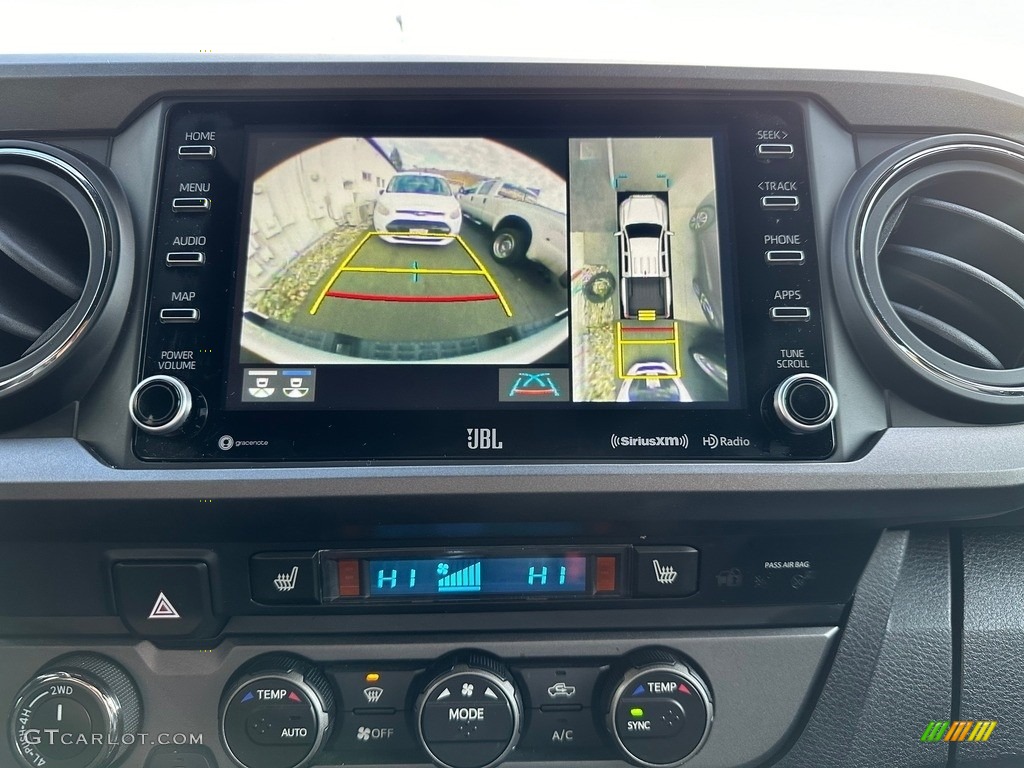 2020 Tacoma TRD Off Road Double Cab 4x4 - Super White / Black photo #10