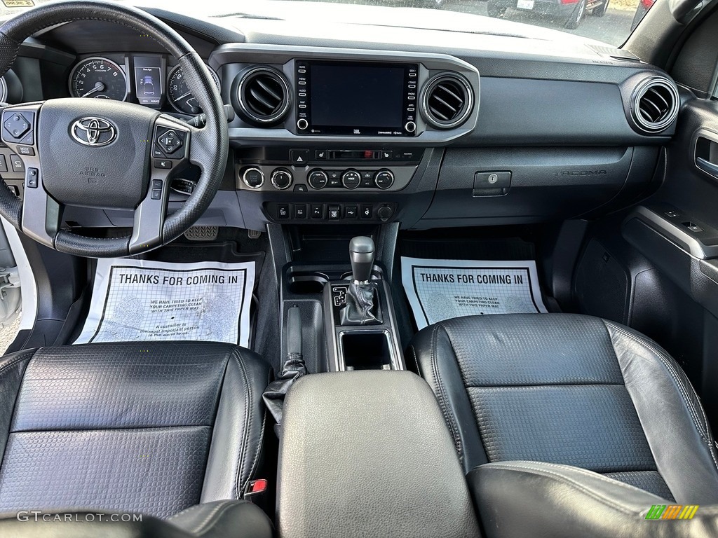 2020 Tacoma TRD Off Road Double Cab 4x4 - Super White / Black photo #13