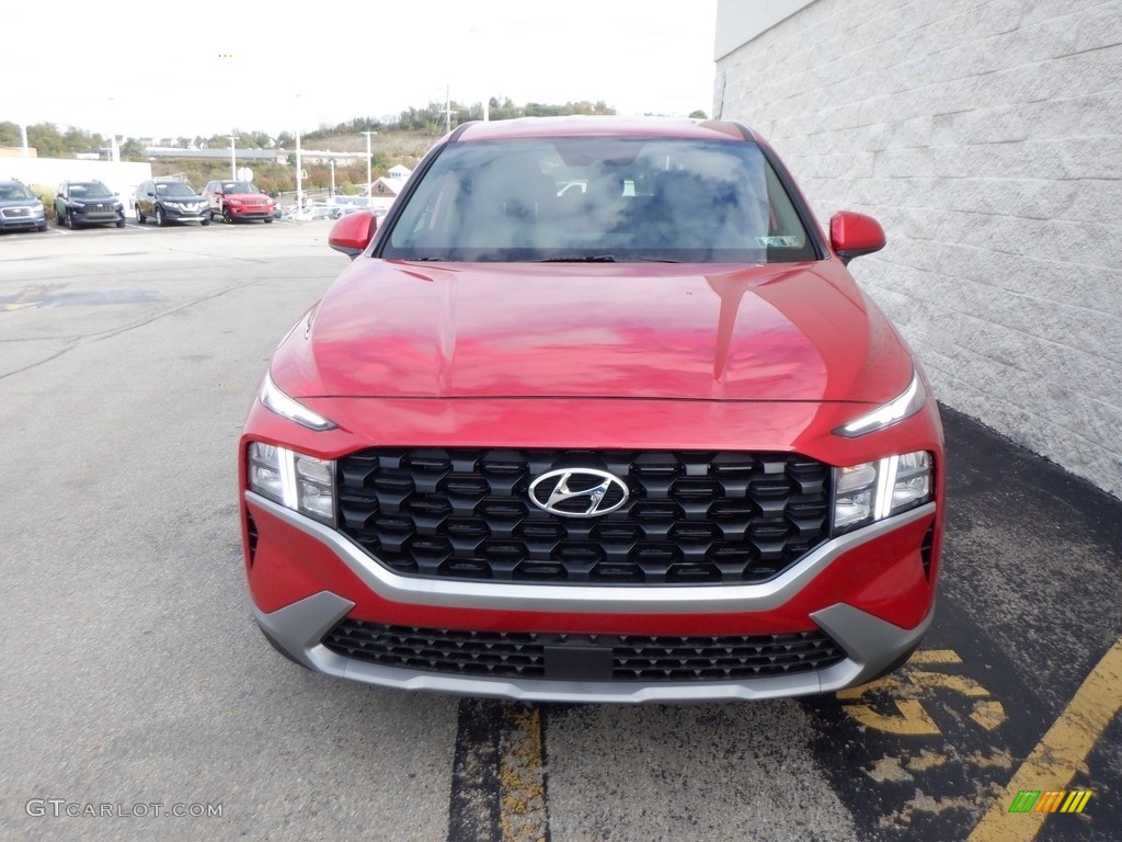 2023 Santa Fe SE AWD - Calypso Red / Beige photo #3