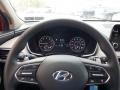 Beige 2023 Hyundai Santa Fe SE AWD Steering Wheel