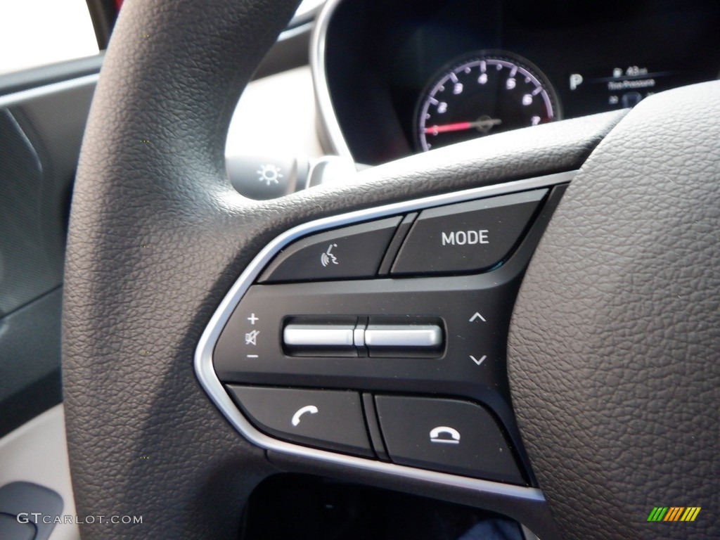 2023 Hyundai Santa Fe SE AWD Beige Steering Wheel Photo #146657685