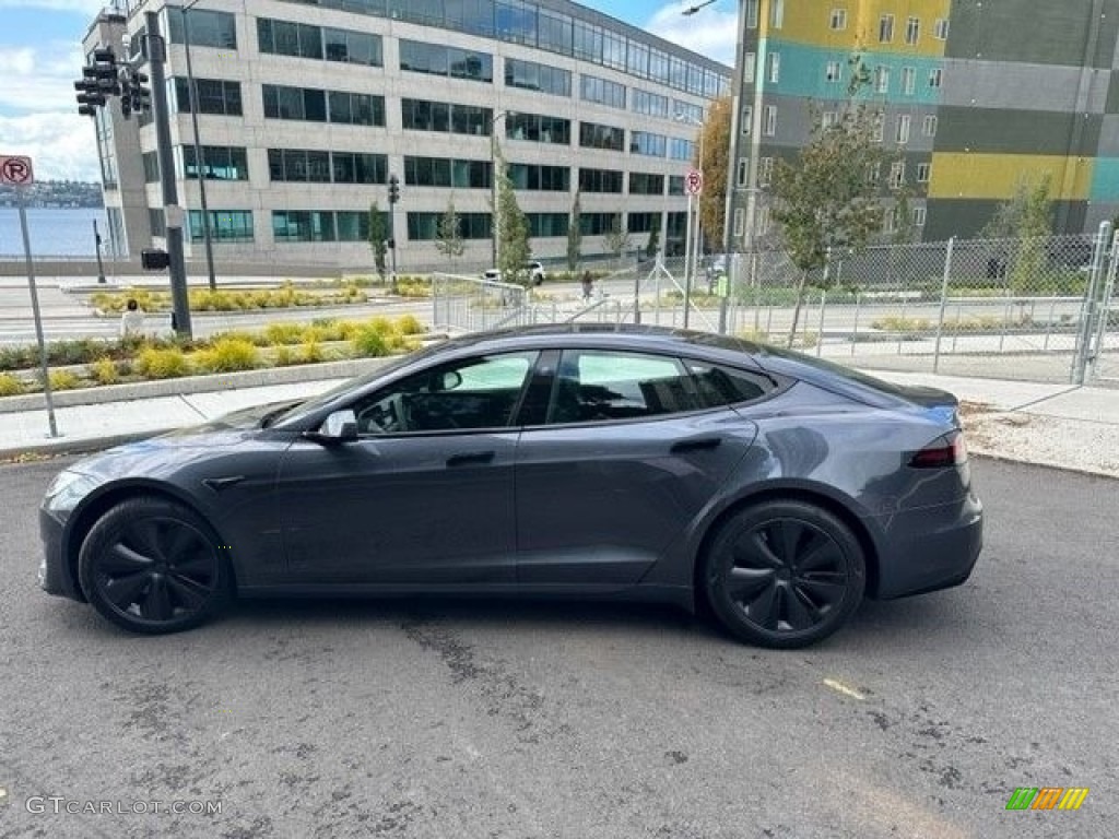 Midnight Silver Metallic 2022 Tesla Model S AWD Exterior Photo #146658110
