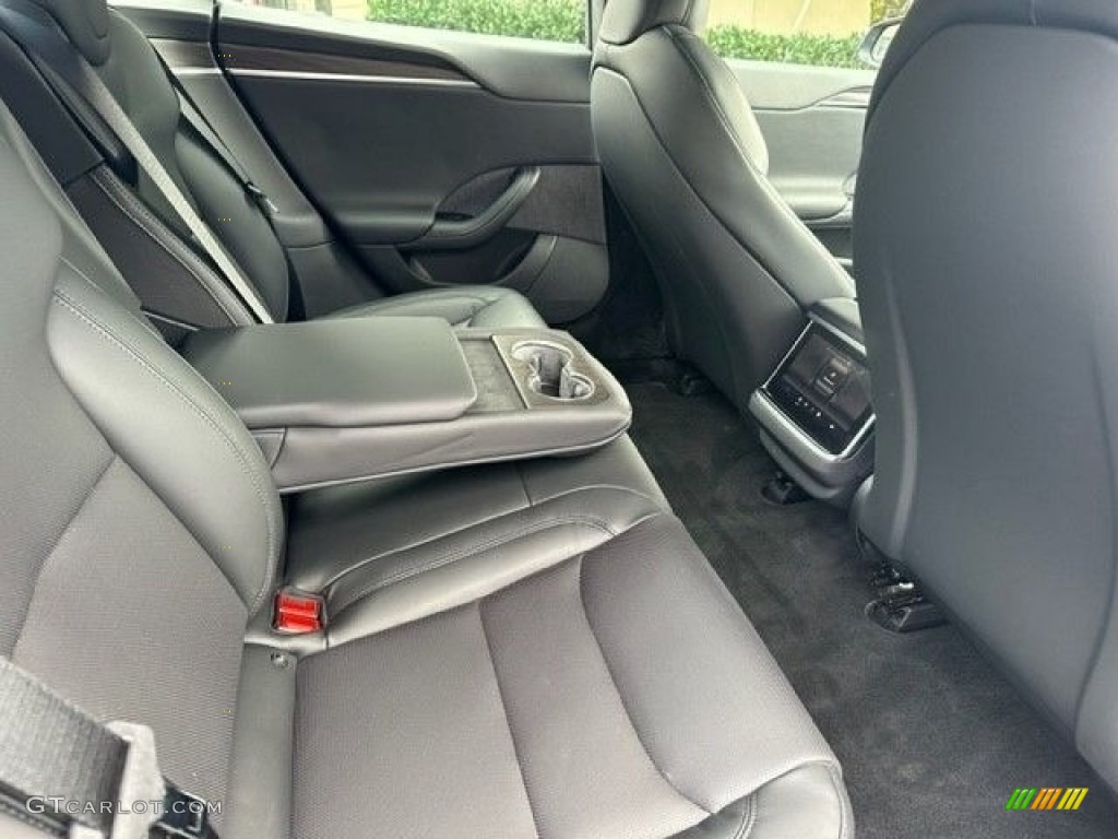 2022 Tesla Model S AWD Rear Seat Photo #146658304