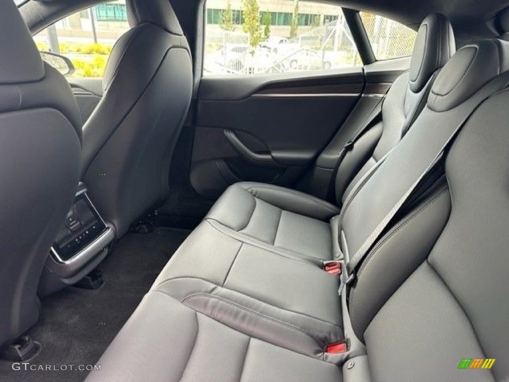 2022 Tesla Model S AWD Rear Seat Photo #146658327
