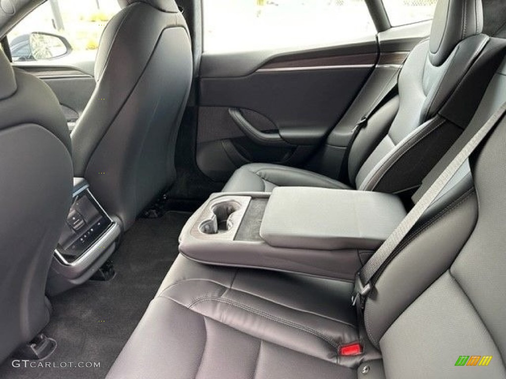 2022 Tesla Model S AWD Rear Seat Photo #146658351