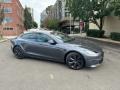 Midnight Silver Metallic 2022 Tesla Model S AWD Exterior