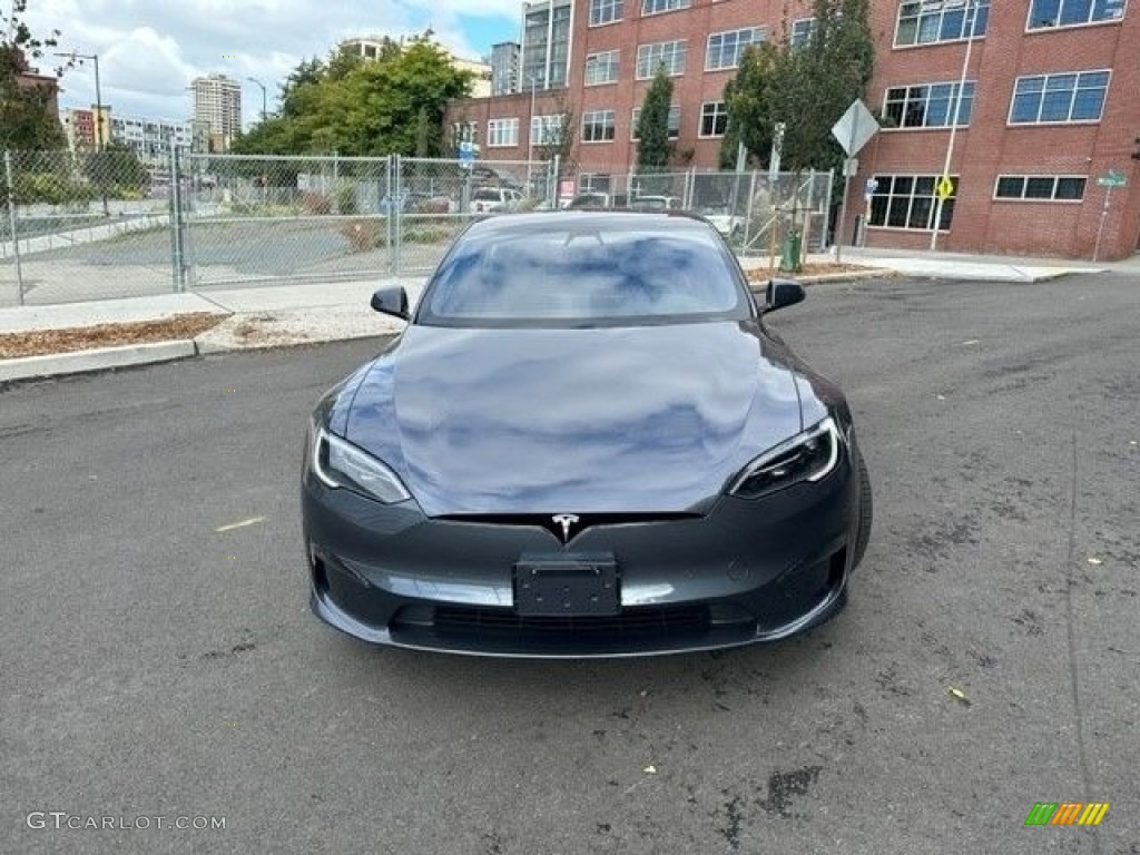 2022 Model S AWD - Midnight Silver Metallic / Black photo #14