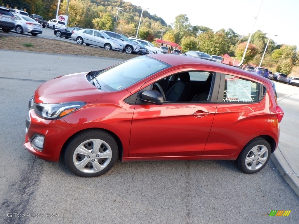 Cayenne Orange Metallic 2022 Chevrolet Spark LS Exterior Photo #146658768