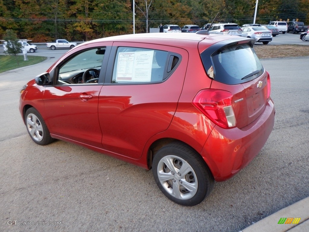 Cayenne Orange Metallic 2022 Chevrolet Spark LS Exterior Photo #146658790