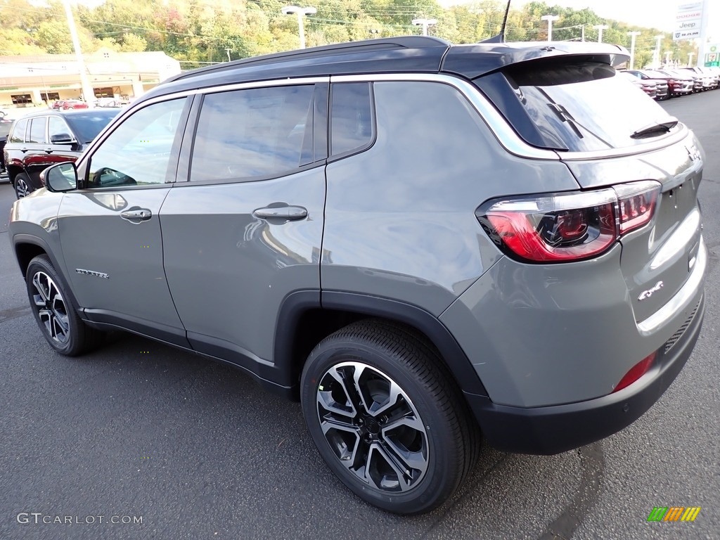 Sting-Gray 2023 Jeep Compass Limited 4x4 Exterior Photo #146658982
