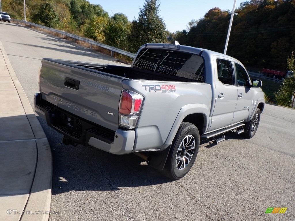 2021 Tacoma TRD Sport Double Cab 4x4 - Cement / Black photo #13