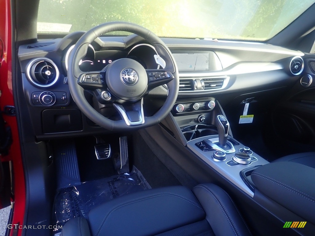 2024 Alfa Romeo Stelvio Veloce AWD Black Dashboard Photo #146659704